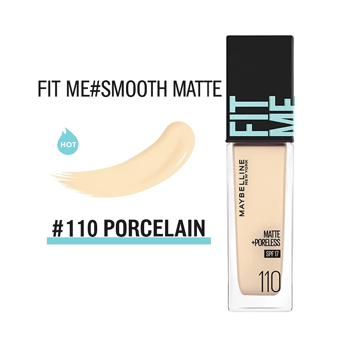 

Maybelline FitMe pro Foundation Liquid BB Cream Стойкий неторочный матовый консилер с контролем масла для смешанной и сухой кожи 110