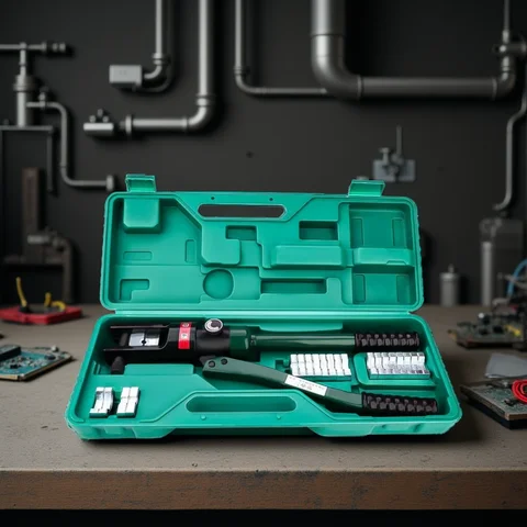 Herramienta de prensado eléctrico para terminales y cables de nariz multifuncionales de cobre y aluminio, abrazadera hidráulica C