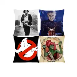 Horror Movie Cushion Cover  Stills Pillow For Chairs Home Decorative Cushions For Sofa Throw Pillow Cover SJ-076