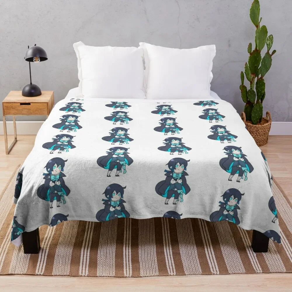 Vanitas No Carte Vanitas Chibi Throw Blanket Designers Moving fluffy Blankets