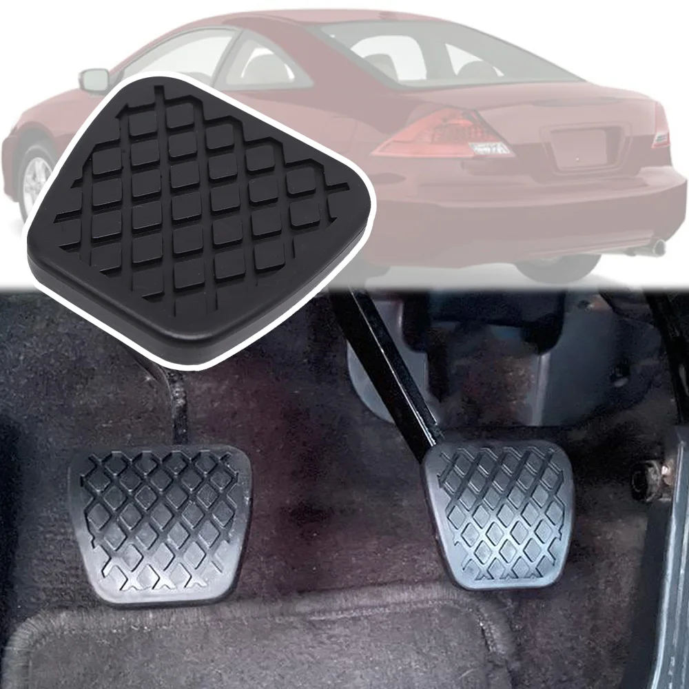 Brake Clutch Foot Pedal Pad Cover Replacement For Honda Accord 8th 9th gen 2000 2001 2002 2003 2004 2005 2006 2007 2008 - 2014