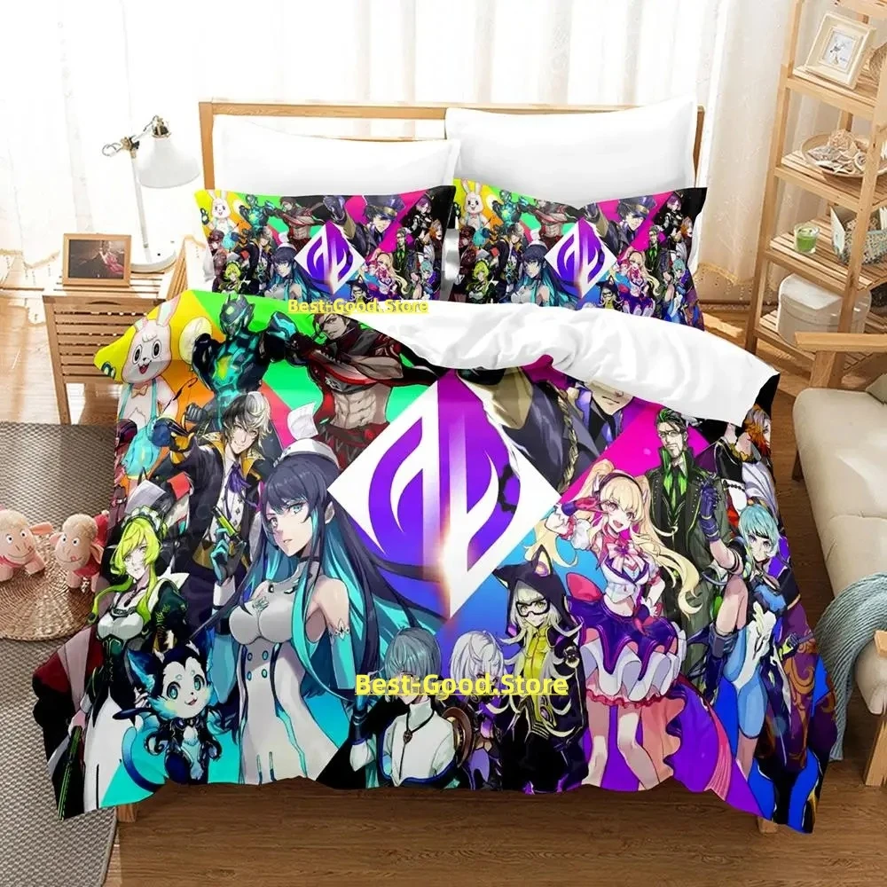 

2023 Zenonzard Bedding Set Single Twin Full Queen King Size Bed Set Adult Kid Bedroom Duvetcover Sets Anime parure de lit Bed