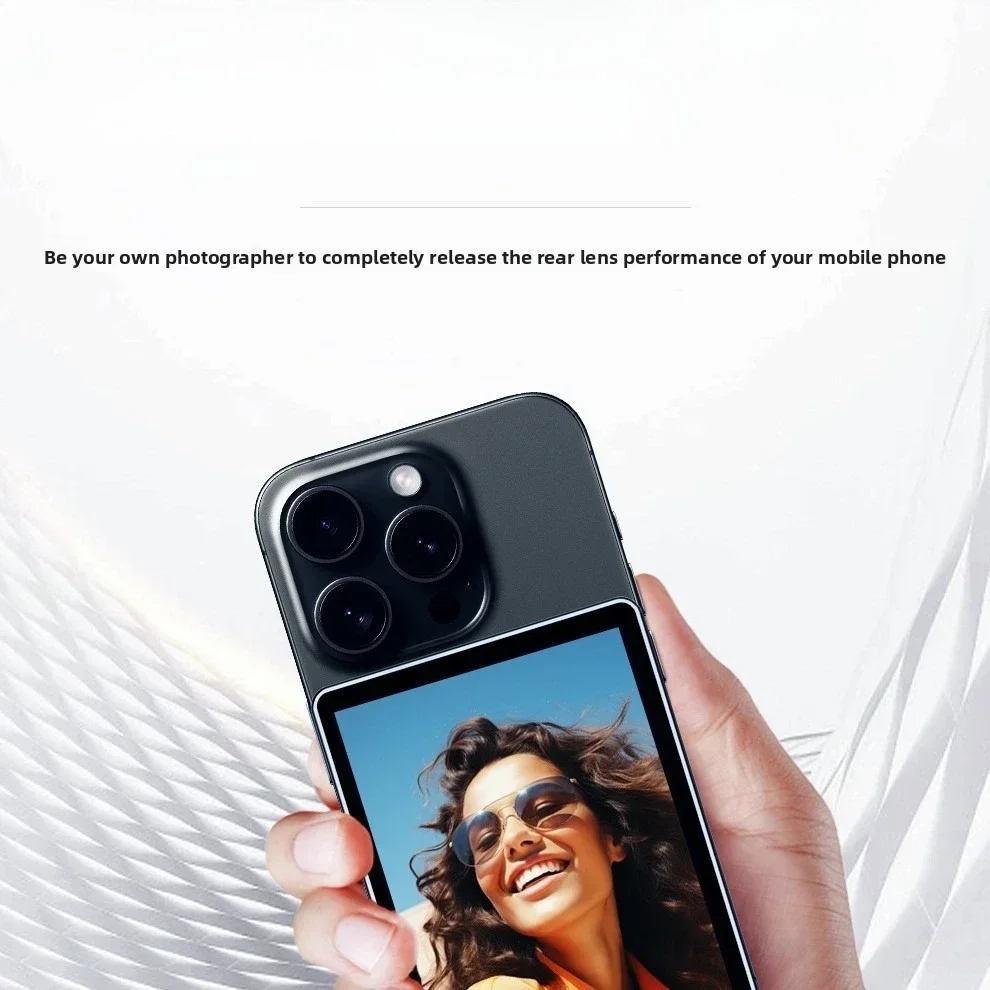 

Paipaobao high definition monitor, mobile phone rear camera selfie bluetooth screen projection mirror