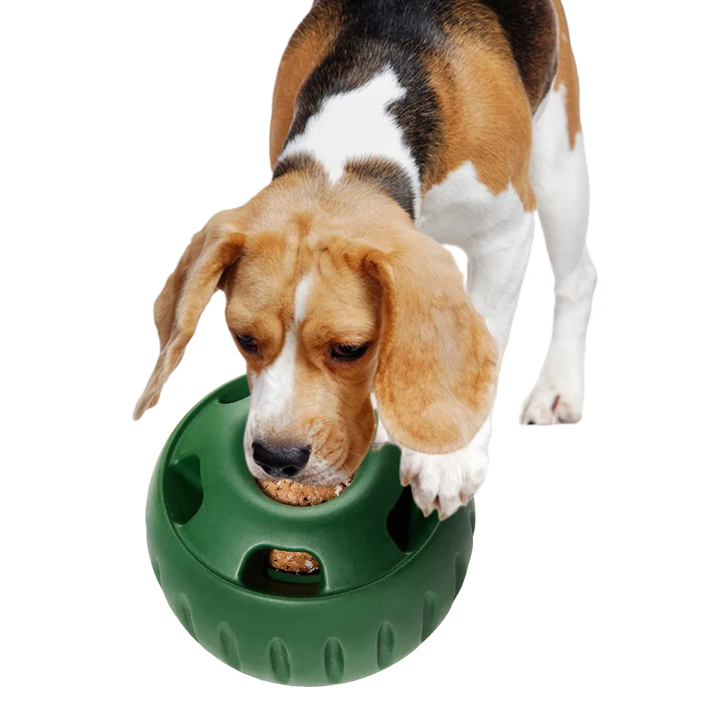 Silicone Fillable Dog Toys Keep Your Pup Distracted Refillable Dog Food Ball Refillable Food Dispenser for Small To Large Dogs