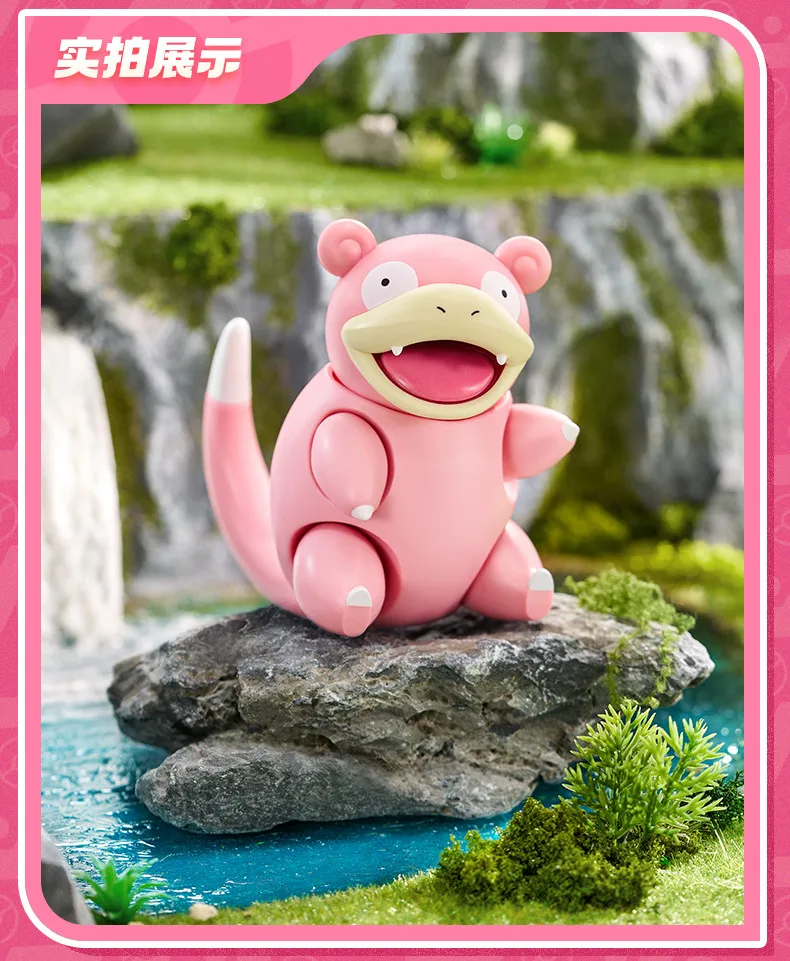 BLOKEES Pokemon Figure Pikachu Bulbasaur Squirtle Charizard Eevee Ceruledge Greninja Action Figure Toys Collect Christmas Gift