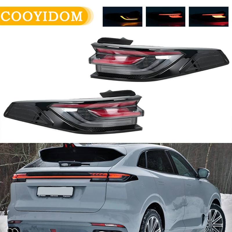 

Outer LED Car Rear Bumper Tail Light For Changan UNI-K UNIK 2021-2023 Tail Lamp Brake Light Turn Signal Light Car Accessories