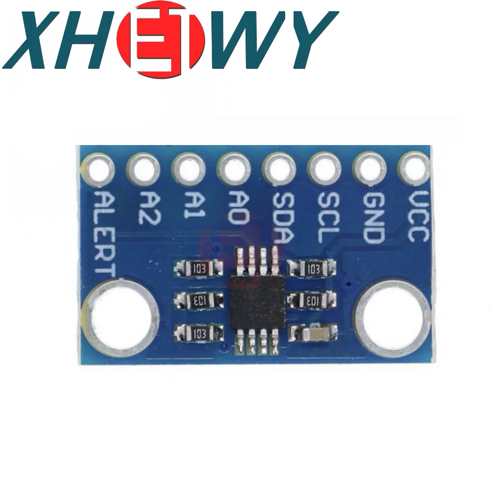 Sensor de temperatura de alta precisão MCP9808, IIC, I2C, Breakout Board Module, tensão lógica para Ardunio CJMCU-9808, 2.7V-5V