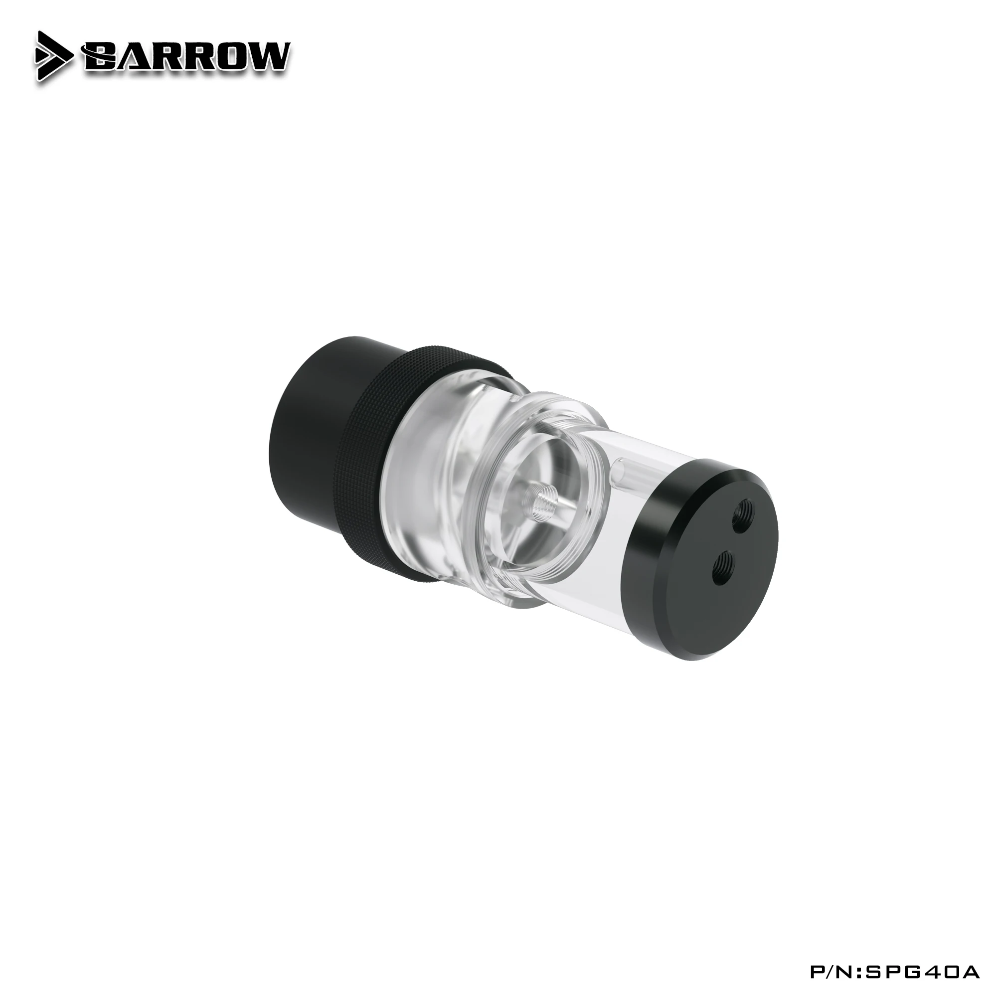 Barrow Acrylic D5 Reservoir Integrated PC Water Cooling Pump PWM Control 18W SPG40A Water Pump for Efficient Heat Dissipation