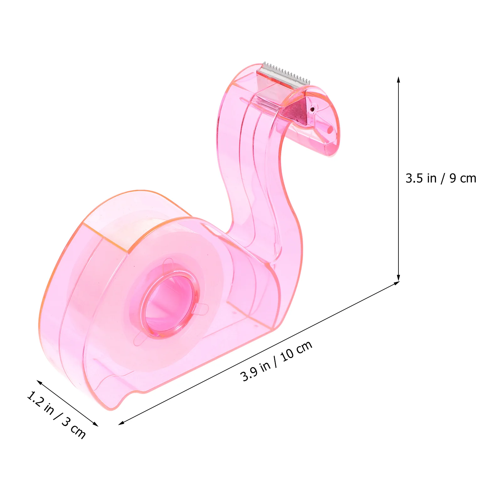 Bracket Tape Student The Office Gifts Packaging Plastic Highlighter Portable Dispenser