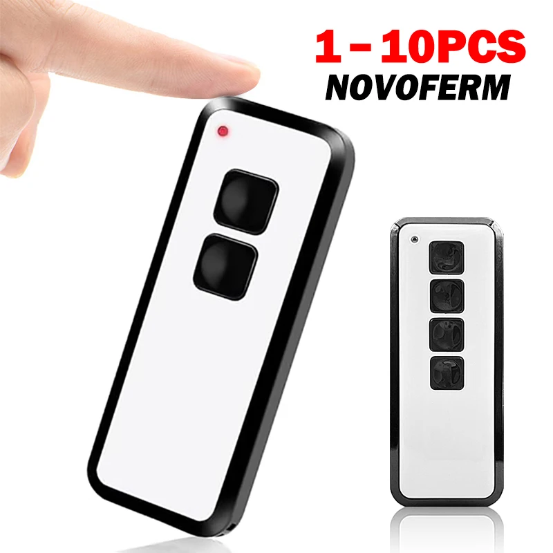 For NOVOFERM MINI-NOVOTRON 522 524 Garage Door Remote Control 433.92MHz Replace NOVOFERM NOVOTRON 522 524 Electric Gate Keychain