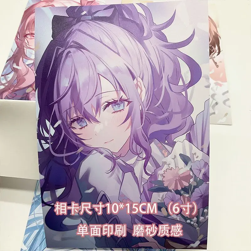 프로젝트 세카이 애니메이션 요이사키 카나데 사진 카드 브로치, 배낭 코스프레 배지 액세서리, 옷 장식 선물