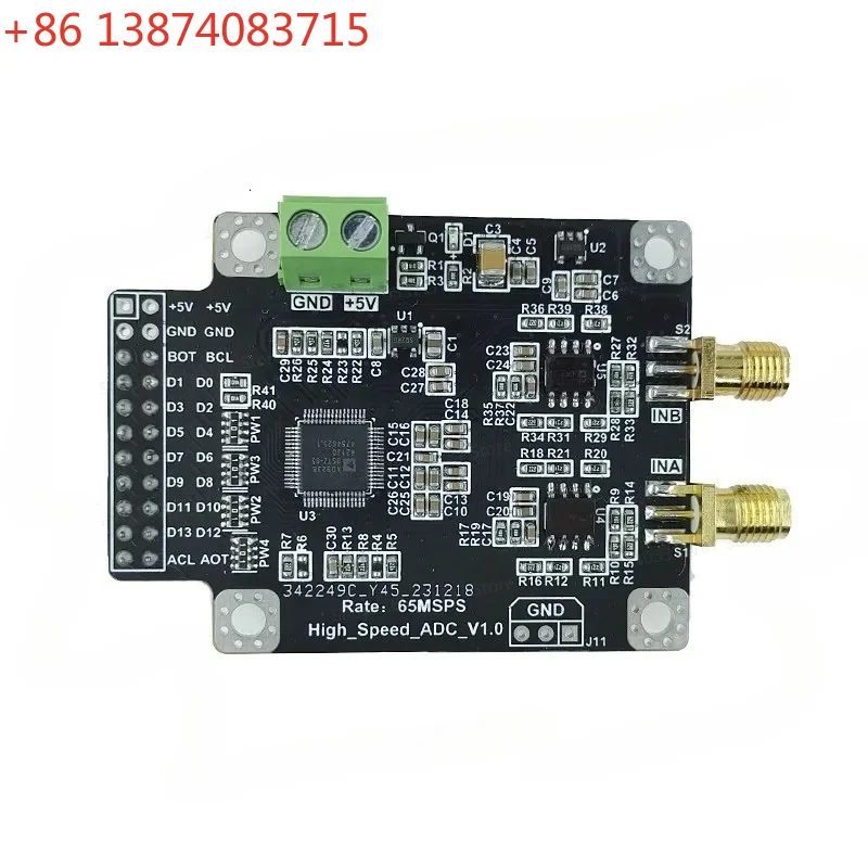 AD9248 Dual 14-bit 65M High-speed ADC Data Collection Analog-to-digital Converter Module