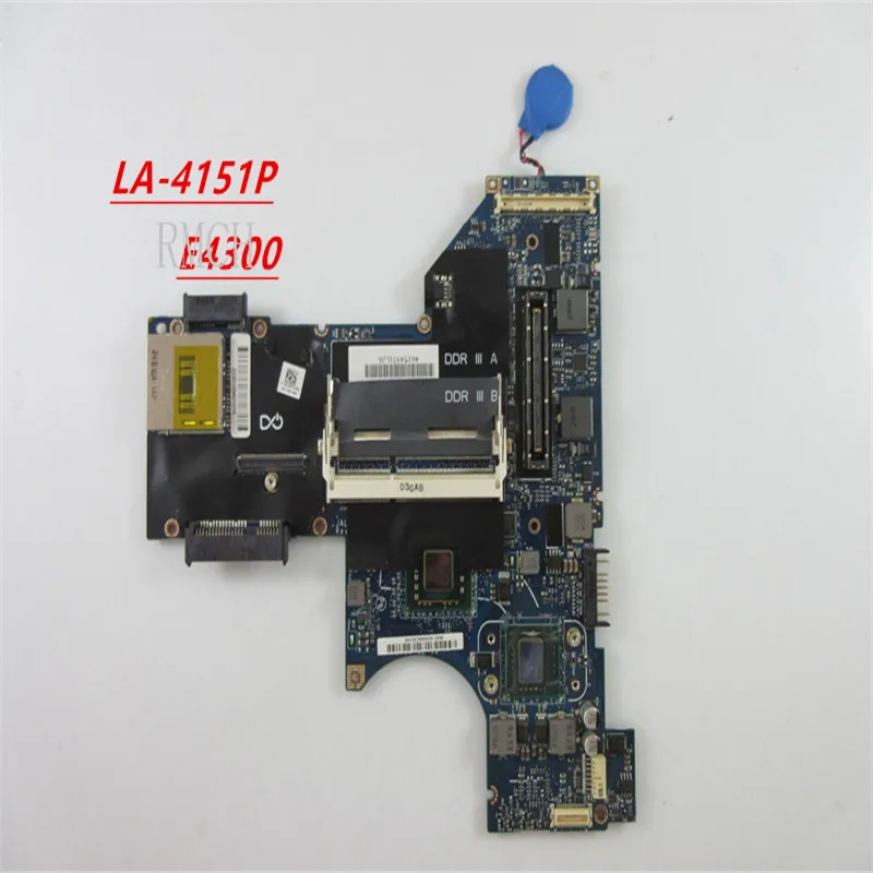 

LA-4151P PLACA BASE для DELL LATITUDE E4300 JAL10 REV 2,0 ORIGINAL