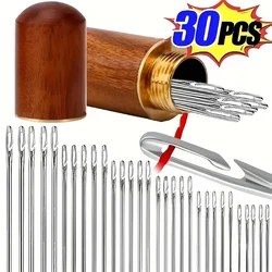 Home Sewing Needles 30pcs/60pcs Stainless Steel Compact Size Easy to Handle Designed for the Elderly
