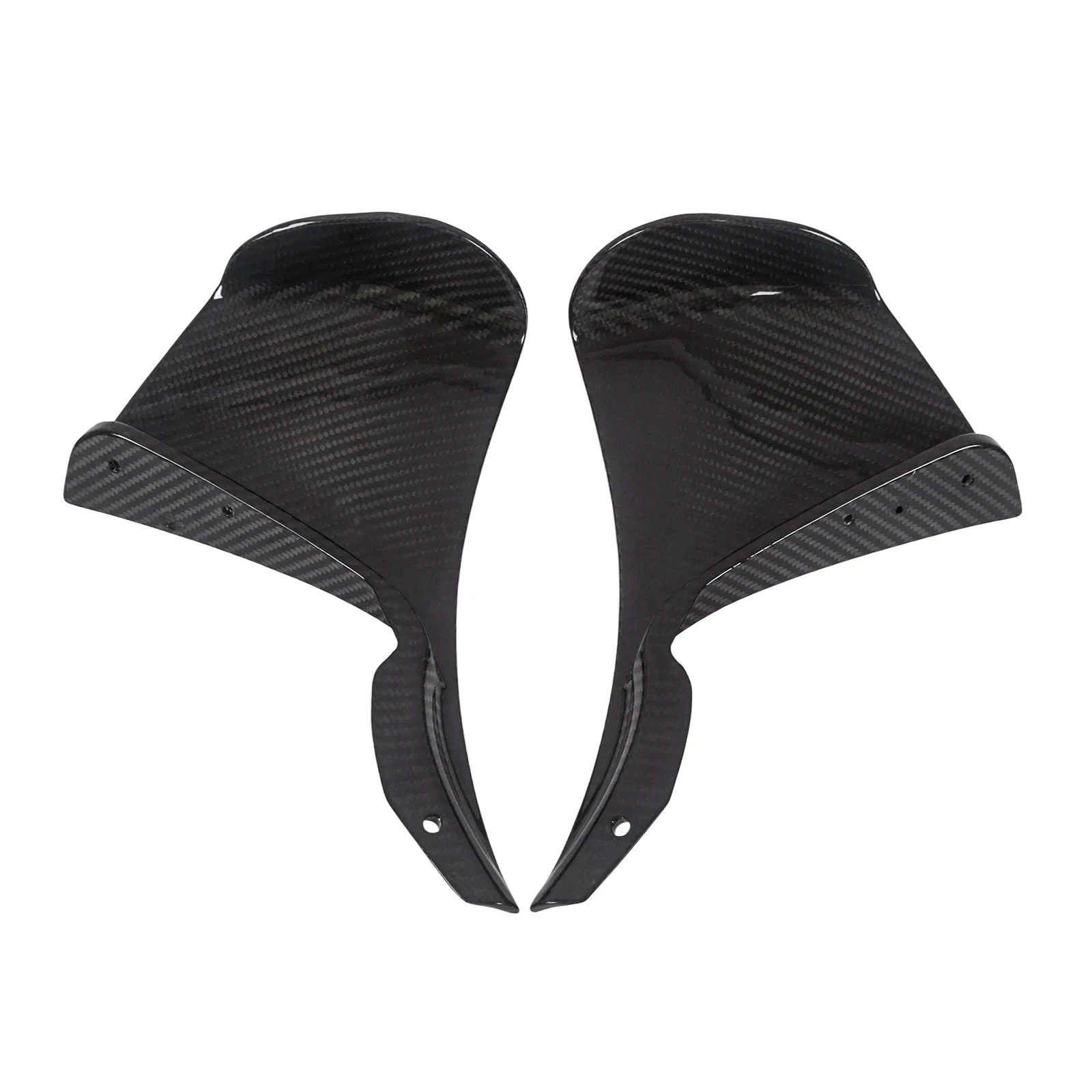 لسوزوكي GSX1300 R GSX1300R هايابوسا 2021 2022 2023 100% ألياف الكربون الجنيحات الجانب الأمامي سبويلر وينجليت طقم الجناح الهوائي #3