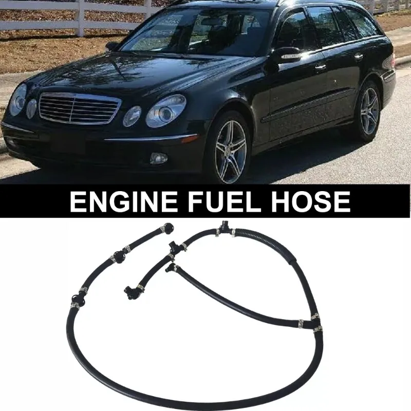 

A6420705532 A6420703032 A6420701932 Fuel Overflow Return Line Hose for Mercedes Benz OM642 V6 Diesel Injector Leak Off Pipe