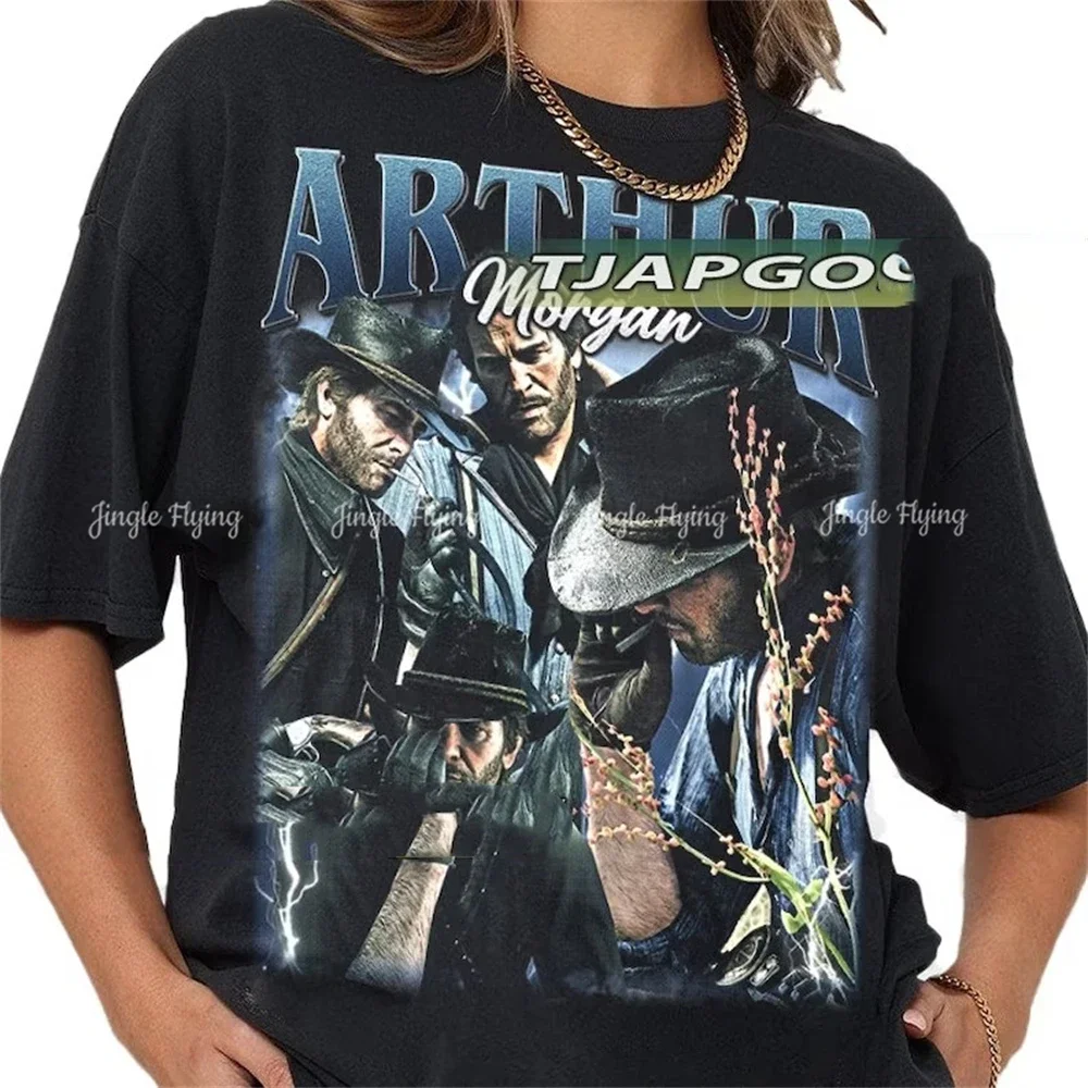 Arthur Morgan Vintage T-Shirt Gift For Woman And Man Unisex T-Shirt