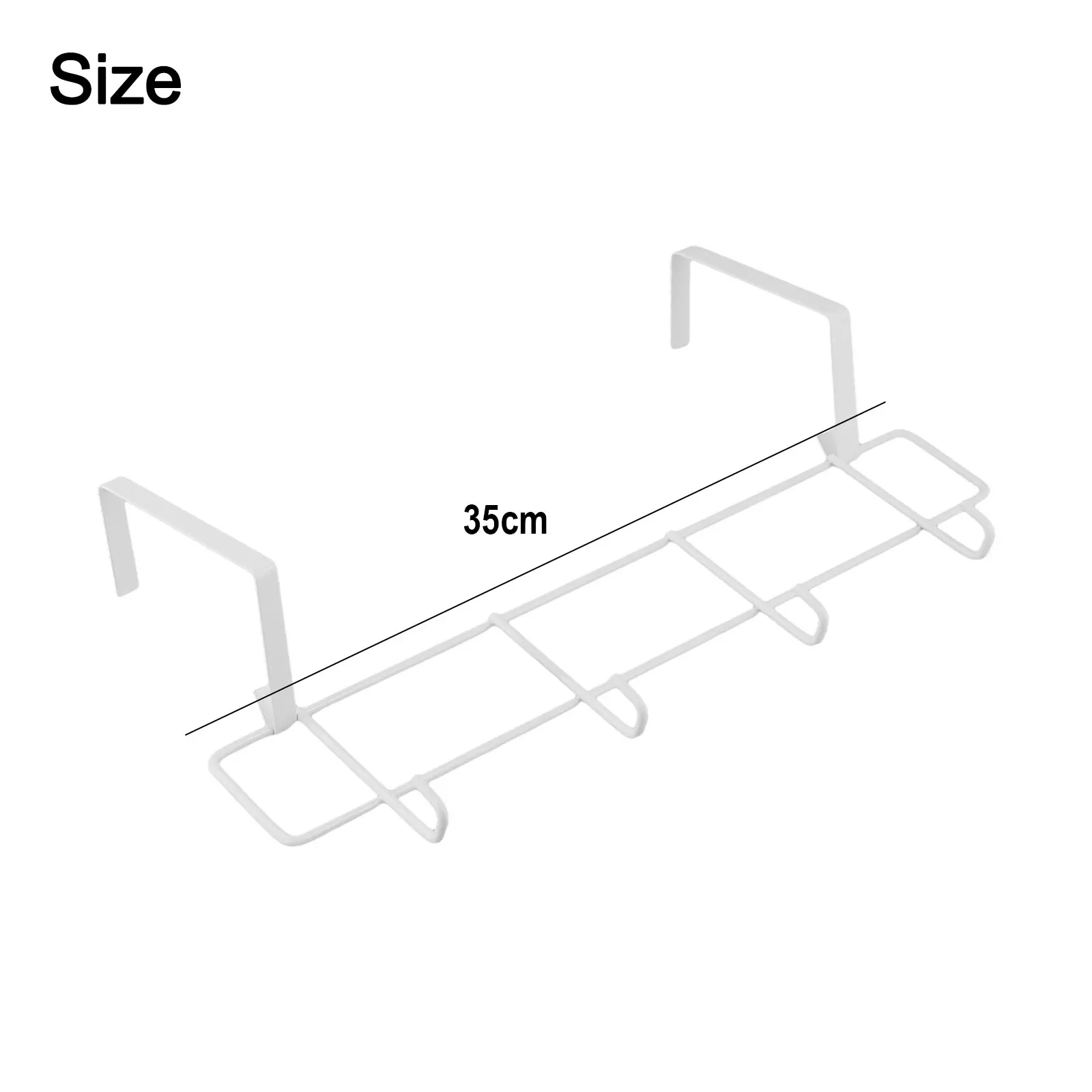 Bathroom Storage Black Storage Holder Organized Storage Rust-resistant Space-saving Easy To Install Bathroom Home