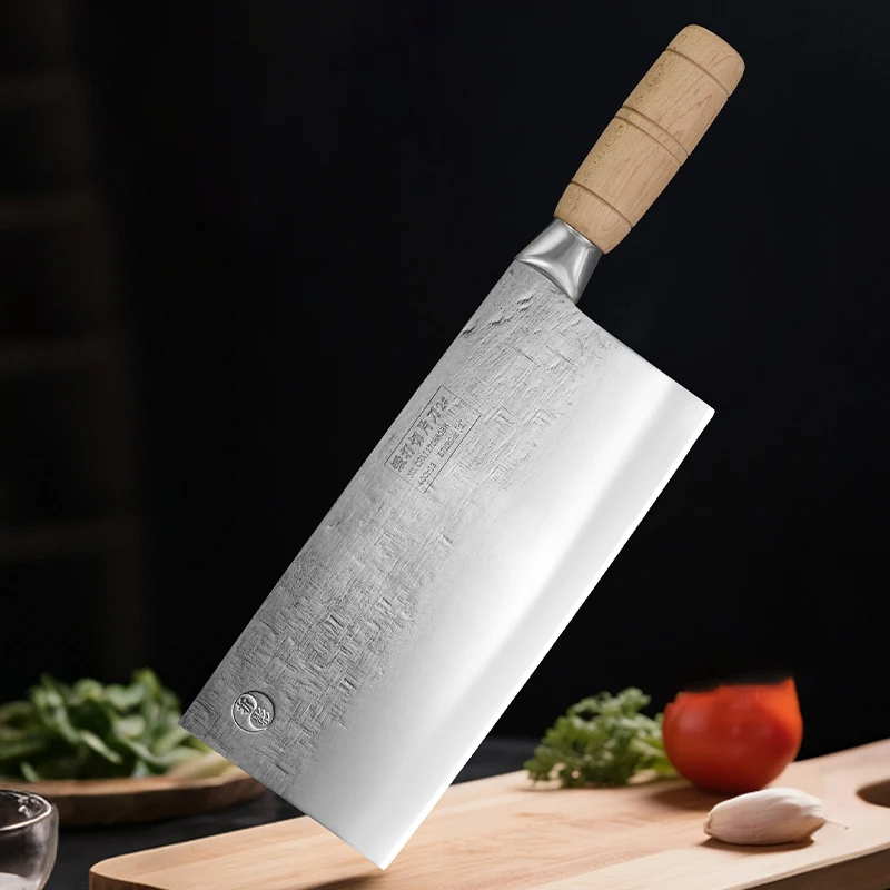 

8.3 Inch Slicing Knife Stainless Steel Blade Wood Handle Chef Cutting Vegetables Cleaver Meat Kitchen Knife Handmade Messer