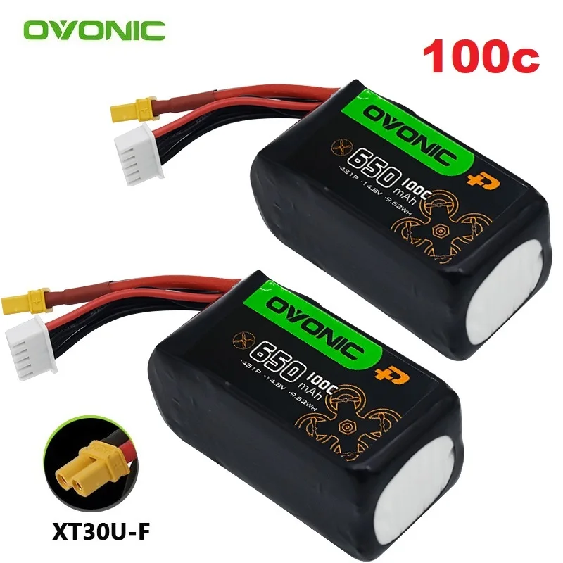 Original 100C 650mAh 4S 14.8V LiPo Battery For RC Helicopter Quadcopter FPV Racing Drone Parts 14.8V Drones BATTERY