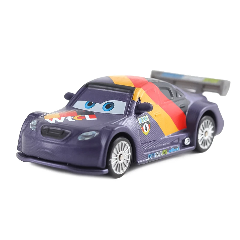 Disney Pixar Cars 3 German Racing Jackson Storm Mater Diecast Metal Alloy Model Car 2 Toy Christmas Gift Children Boys Toys