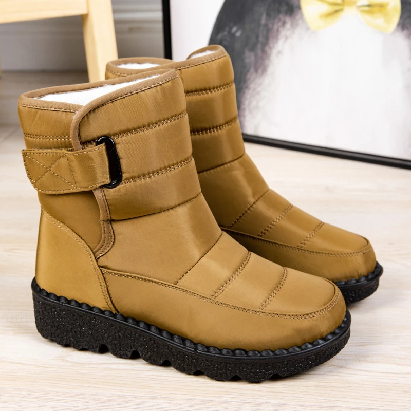 New Women Boots Lightweight Winter Shoes Woman Waterproof Ankle Boots for Women Non-Slip Snow Boots Female Footwear Botas Mujer