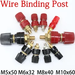 1~50pcs Copper Posts Terminal Binding Post Blocks M4 M5 M8 M10 Power Supply Terminals Welding Machine Inverter Post Connector