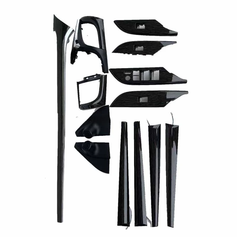 

Interior Kits For Toyota Hilux Revo Rocco ABS Carbon Fiber Center Console Decorative Trim Modification Upgrade Accessories