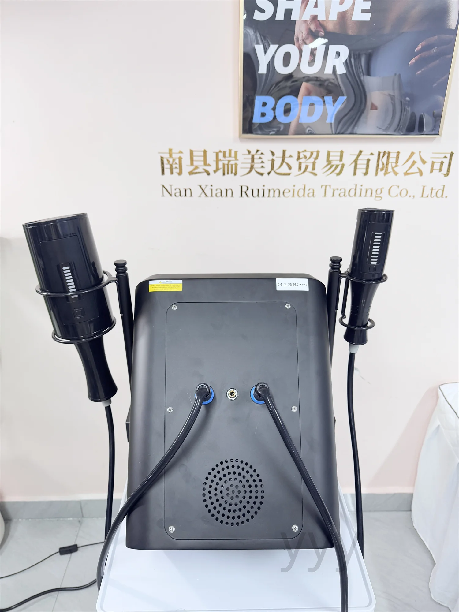 Professional Inner Ball Roller Slimming Massager Machine 360 Rotating Cellulite Reduction Body Sculpting Skin Lifting