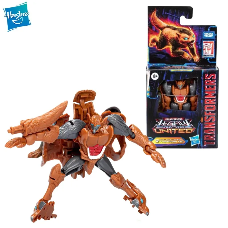 Hasbro – transformateurs originaux, jouets classiques, héritage, noyau uni, Tasmania, figurine d'action pour enfant, Robot, jouet à collectionner, cadeaux, loisirs, nouvelle collection