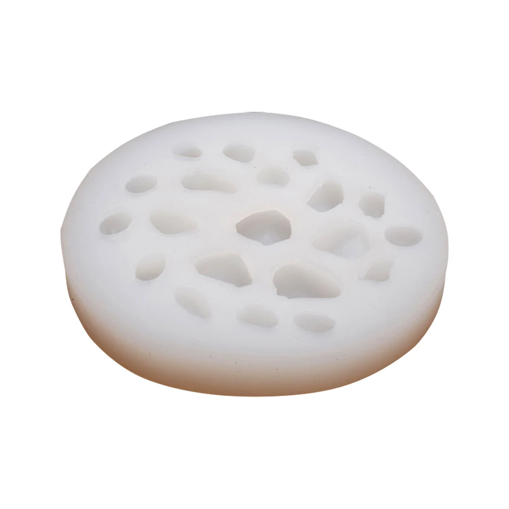 

Silicone Mold for DIY Pebble Making Craft Crystal Stepping Stone Shape Molds Easy Demould Non Stick Jewelry