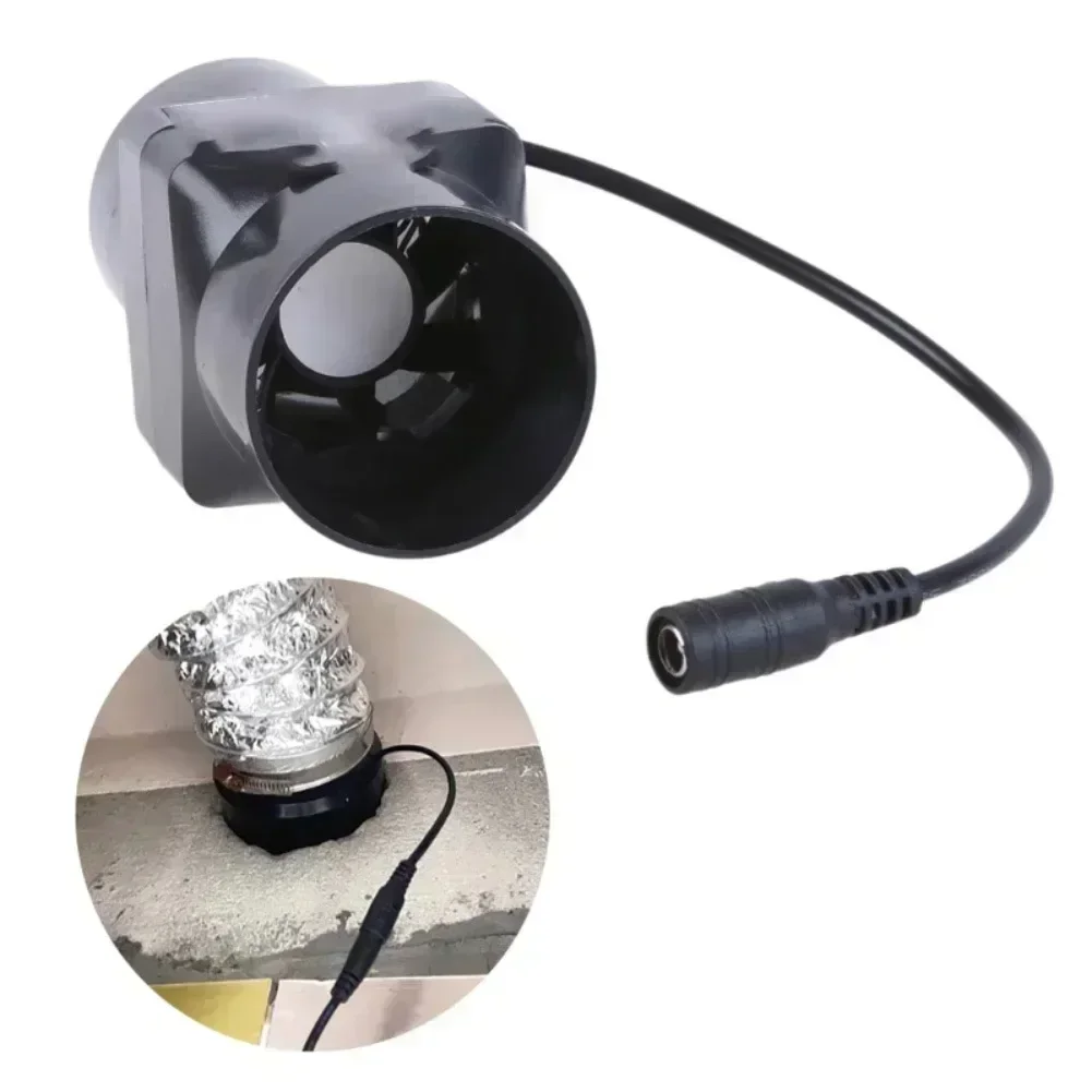 

12V Energy Saving Exhaust Fan Quiet Bathroom Fan 107*55*50MM 12V Exhaust Fan Energy Saving High RPM Small Design