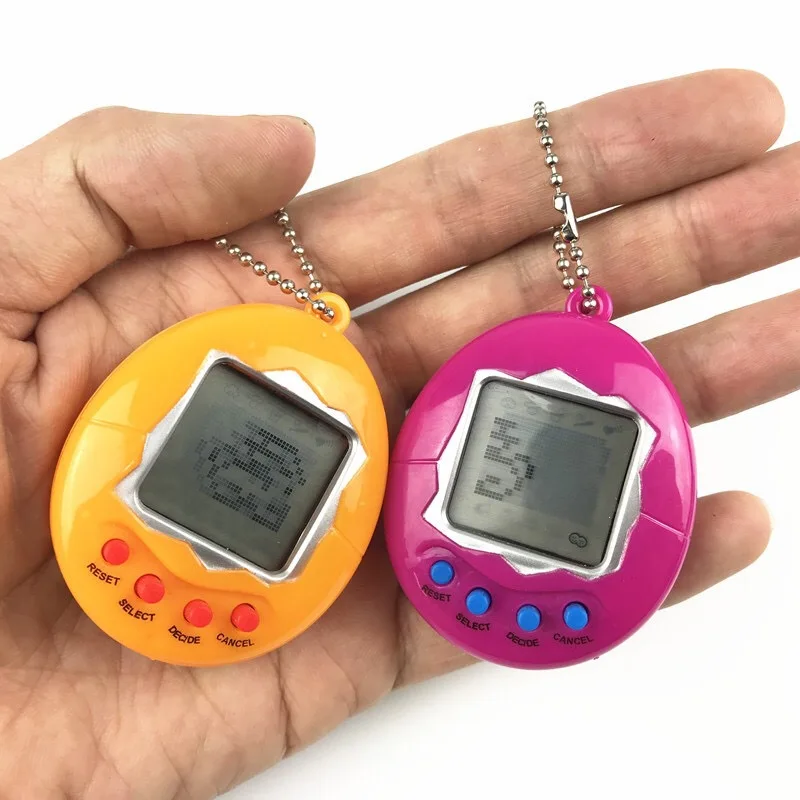 Tamagotchis Electronic Pet Machine Keychain Portable Pet In Virtual Cyber Pet Keychain E-pet Interactive 90s Nostalgic Toy