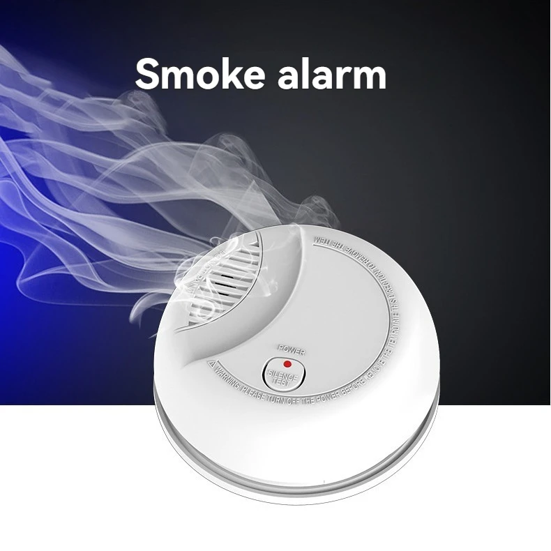 Independent smoke alarm EN14604 certified indoor household fire smoke detector