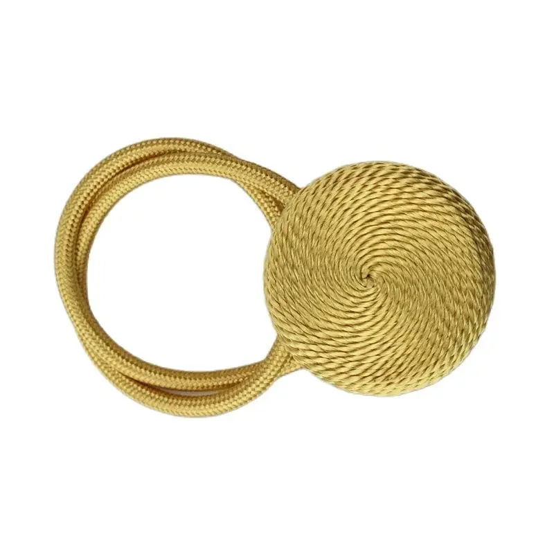 1PC Magnetic Curtain Tieback Home Decorative Curtain Buckle Rope Strap Accessory Magnet Curtains Holder Cilp Buckles