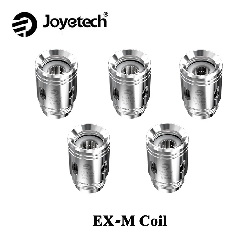 5pcs/lot Original Joyetech EX-M Coil Head EX-M Mesh SS316 coil head 0.4ohm for Exceed Grip Cartridge /Exceed Grip kit