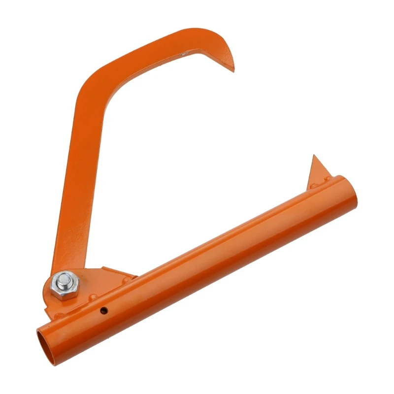 Indispensable 46cm Forestry Multitool Roller Logging Po-le Garden Backyard Elevator Log Heavy Anti-rust Oblique Hook