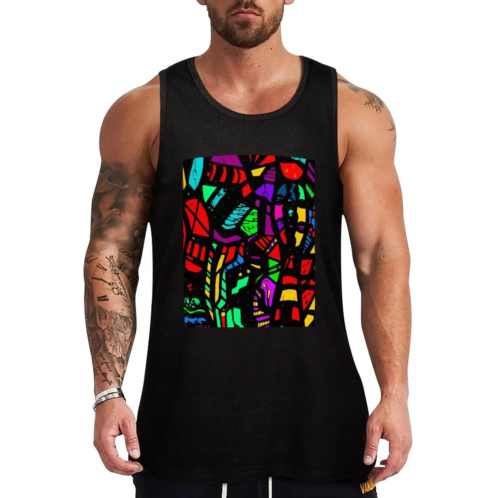 

Ode to Matisse Tank Top Outdoor Casual Tank Top Sleeveless Loose Summer Top