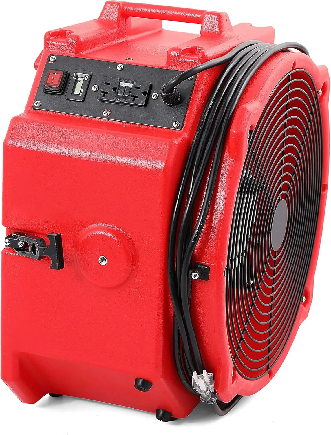 

AM25AX 2-Speed 1/4hp 4000cfm 18inch Axial Air Mover Fan Blower with Roto-Mold housing for Water Damage Restoration