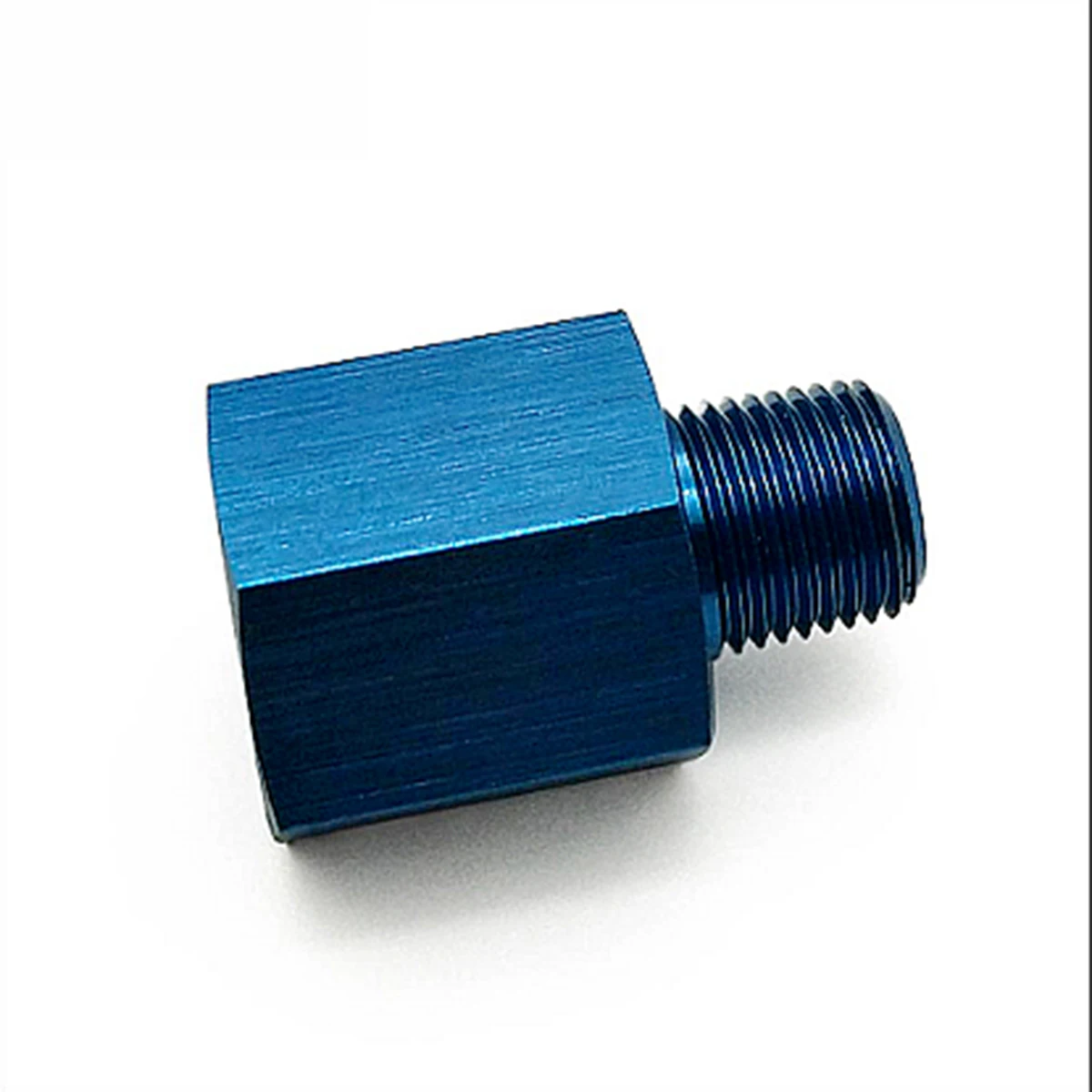 الألومنيوم M12x1.5 أنثى إلى 1/8NPT ذكر مقياس ضغط زيت الوقود الاستشعار محول موصل المناسب