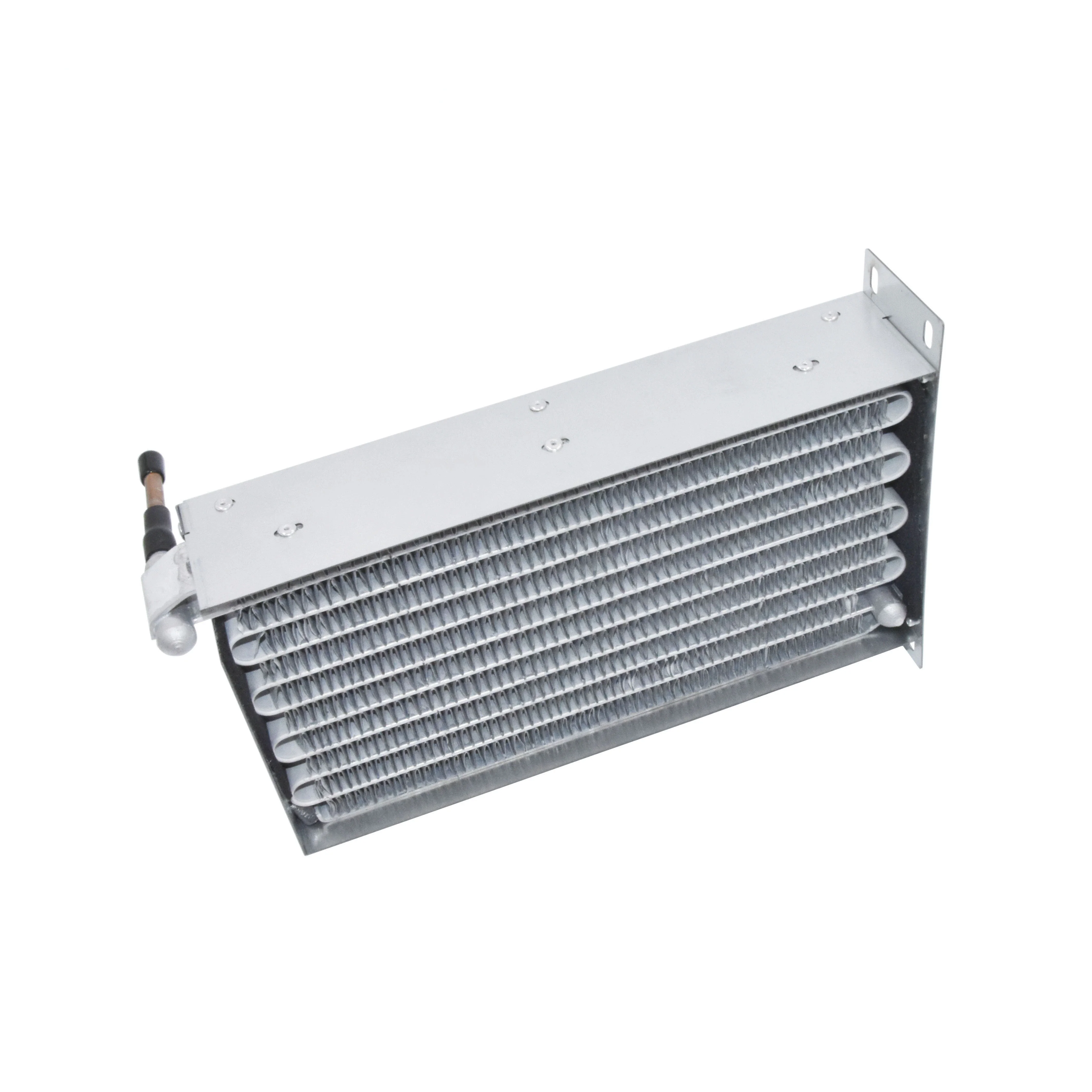 Small microchannel heat exchanger water-cooled finned evaporator domestic cooling radiator