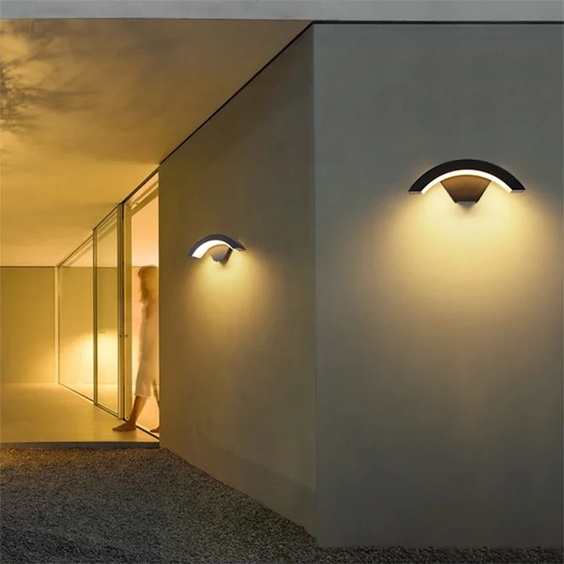 TINNY Contemporary LED Outdoor Wall Lamps Electric Simplicity Waterproof Balcony Hallway Courtyard Villa Gate Hotel image 3