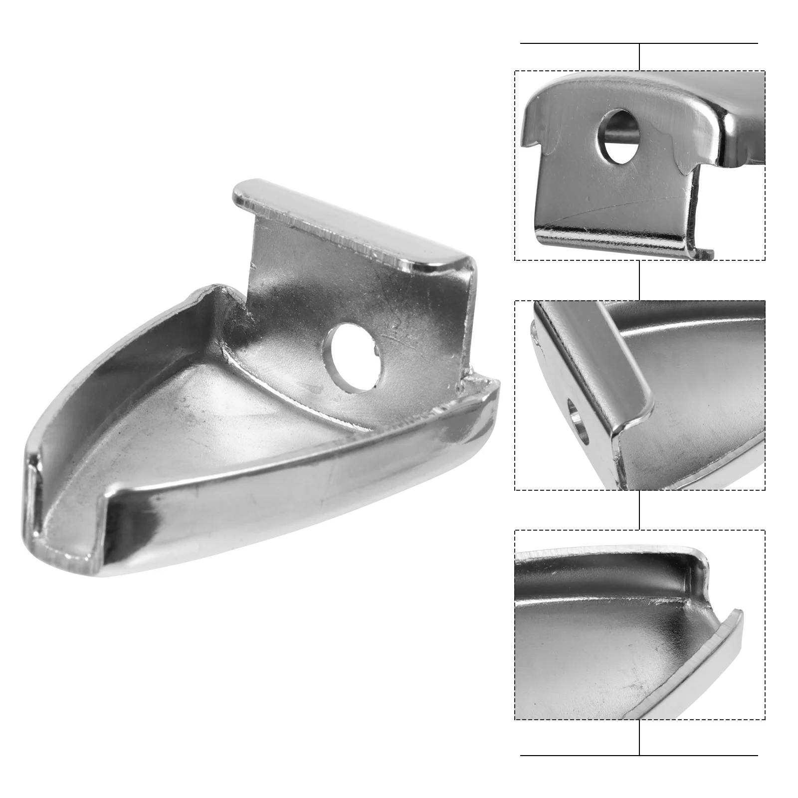 

5 pcs Claw Hook Snare Drum Lug Stainless Steel Durable Triangle Shape Bass Drum Connector Long Service Life Accessories