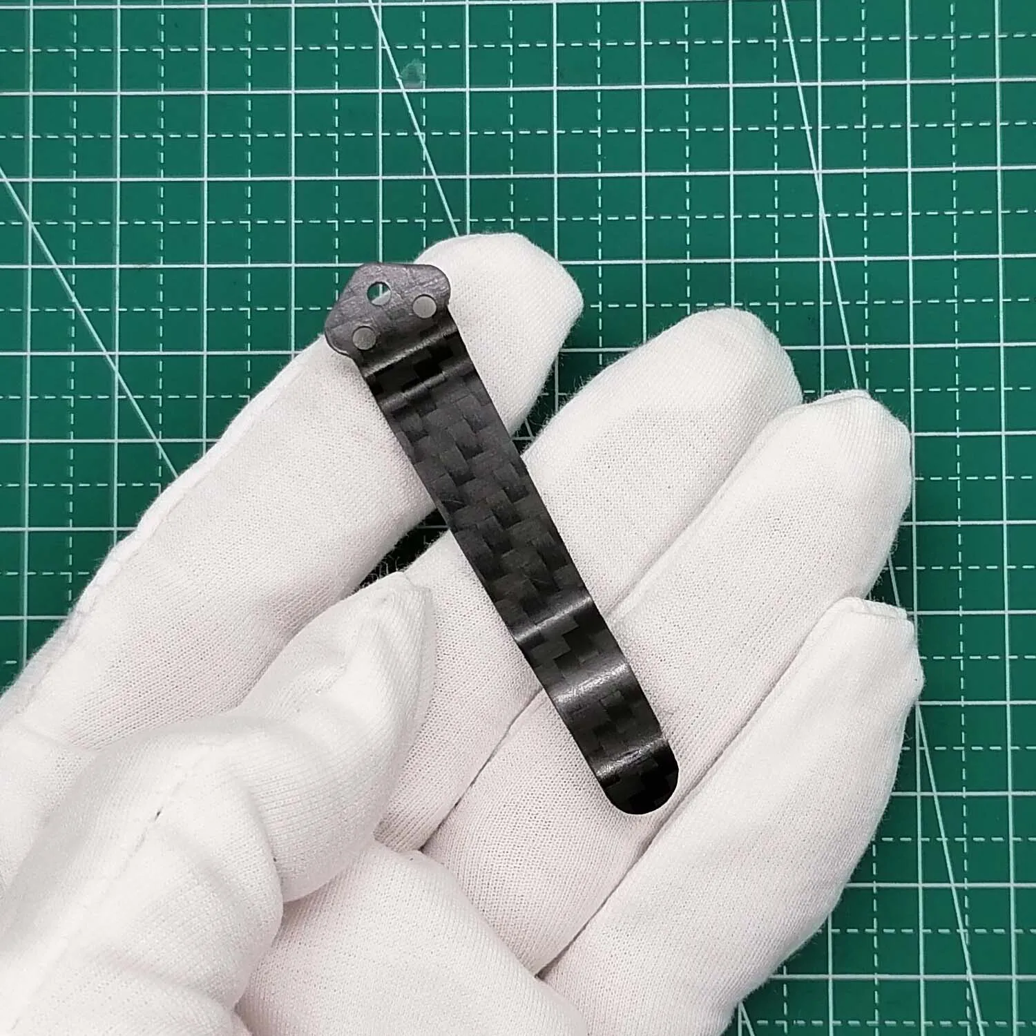 1 Piece Custom Made Carbon Fiber Replacement Pocket Clip for SPYDERCO C81 C149 C11 C10 C41 C223