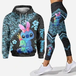 2024 3D printed new women's clothing Moletom street fashion yoga pants sports Disney underwear fashion Y2K hooded sweatshirt