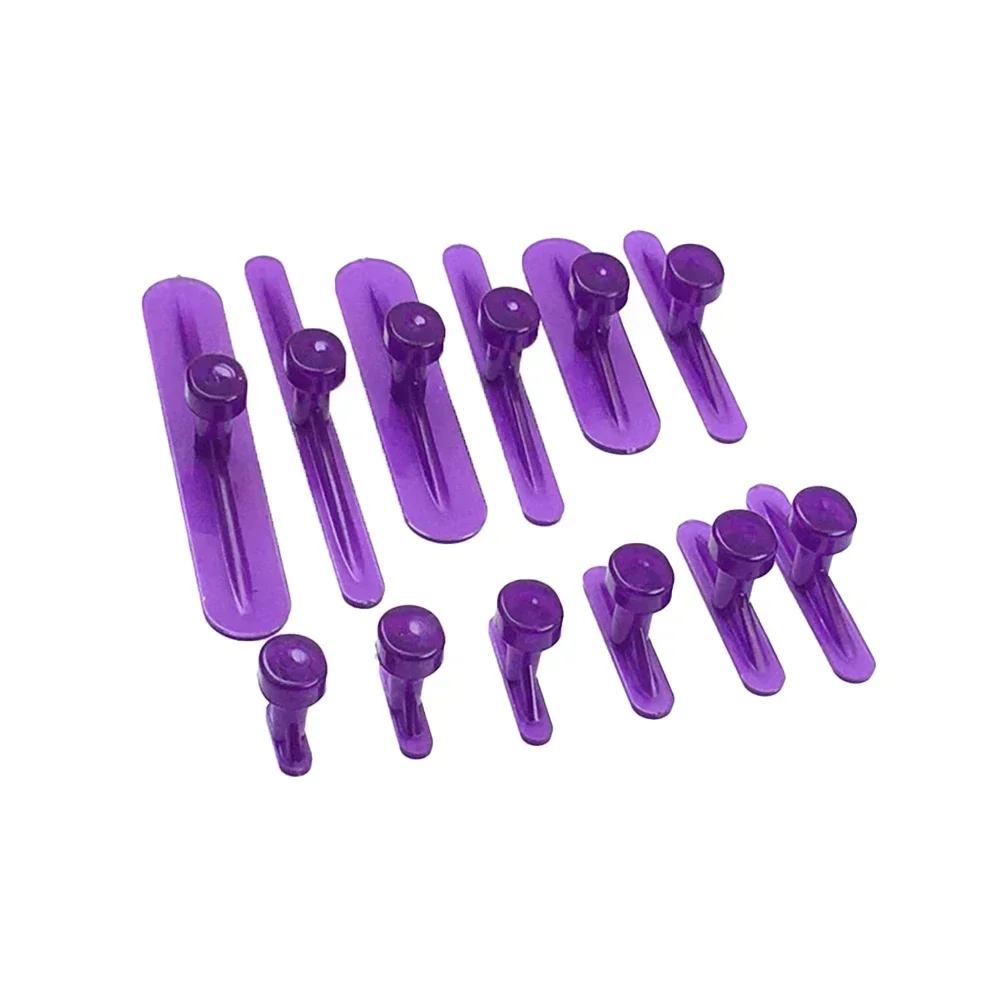 12pcs Glue Tabs Dent Removal Tools Car Dent RepairCar Dent Lifter Tools Car Body Auto Paintless Dent Repair Glue Tabs