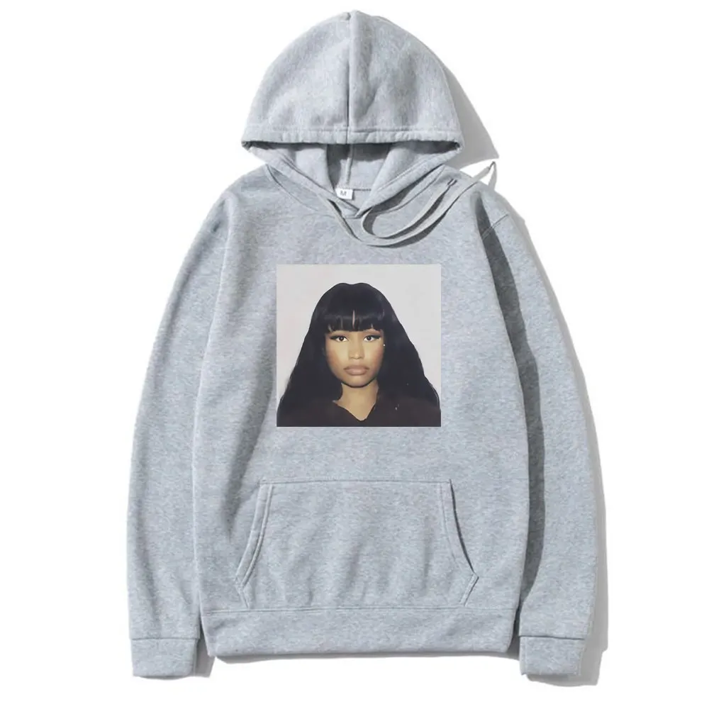 Rapper Nicki Minaj Graphic Hoodie Men\'s Hip Hop Fashion Casual Fleece Tracksuit Unisex Vintage Hoodies Male Oversized Streetwear