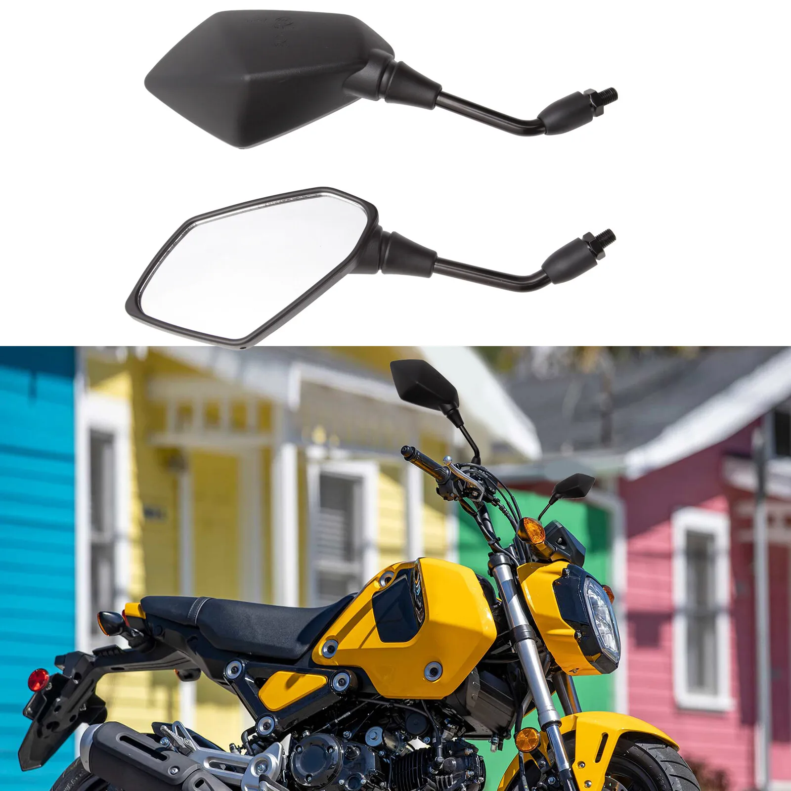 Motorcycle Rear Vie…