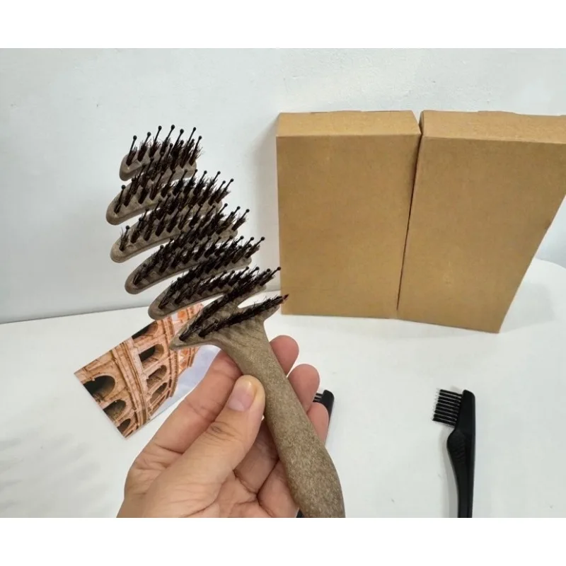 

Penetrate Hair Strands Elastic Comb Needles Easily Untangle Knots Fluffy Voluminous Salon Like Hair Care No Breakage No Tangles