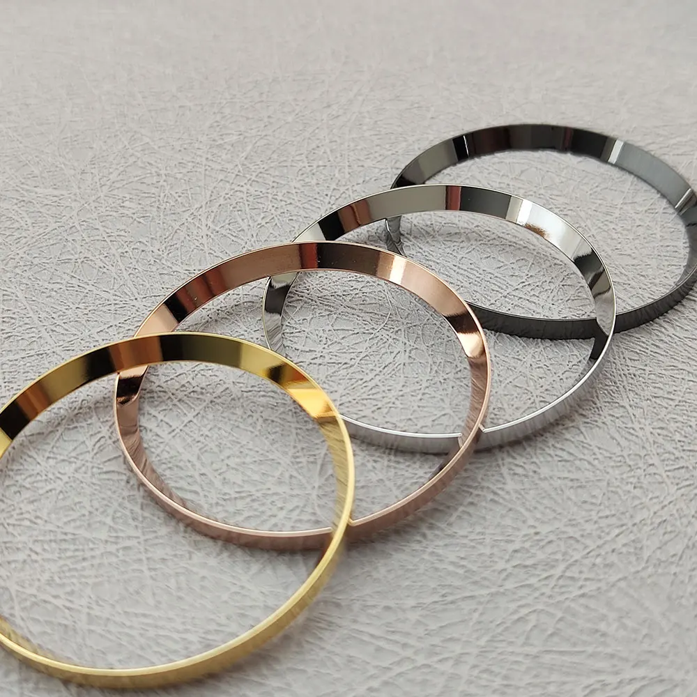 SKX007 الفصل الدائري ساعة أجزاء علبة ضياء 30.5 مللي متر الصلب ساعة الفصل الدائري صالح ل SKX007 SKX009 NH35 NH36 #1